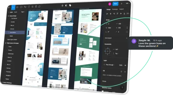 laptop and mobile phone mockup of modern website